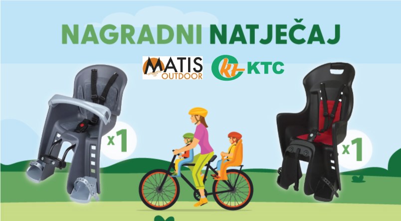 Nagradni natječaj „Matis dječje sjedalice za bicikl“