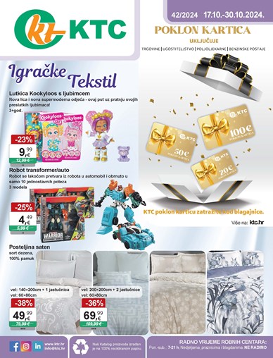 Katalog igračaka i tekstila