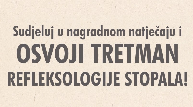 Nagradni natječaj „Osvoji refleksologiju stopala“ 