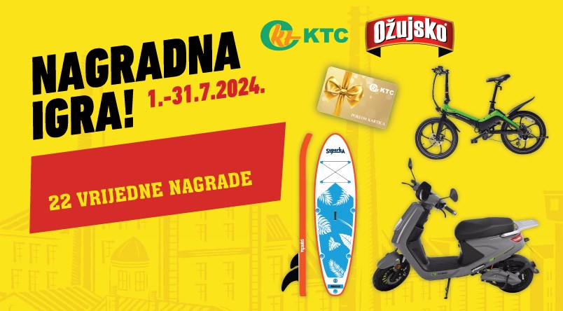 Nagradna igra "Ožujsko i KTC nagrađuju" 