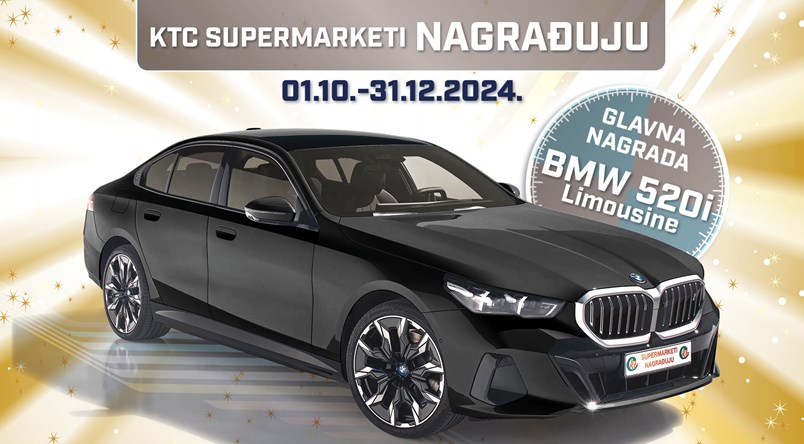 Nagradna igra “KTC Supermarketi nagrađuju – jesen/zima 2024”