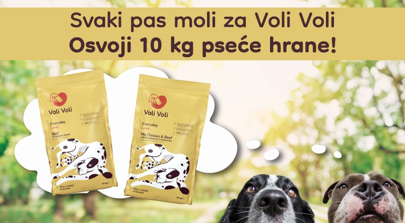 Nagradni natječaj „Svaki pas moli za Voli Voli“