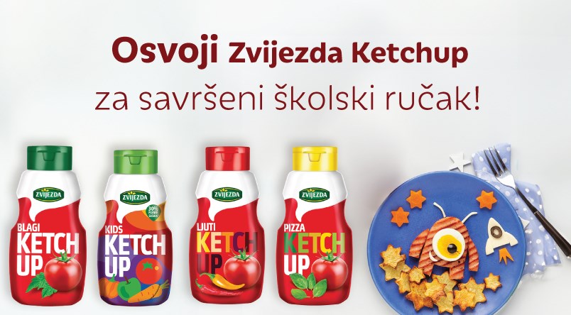 Nagradni natječaj „Osvoji Zvijezda Ketchup za savršen školski ručak“