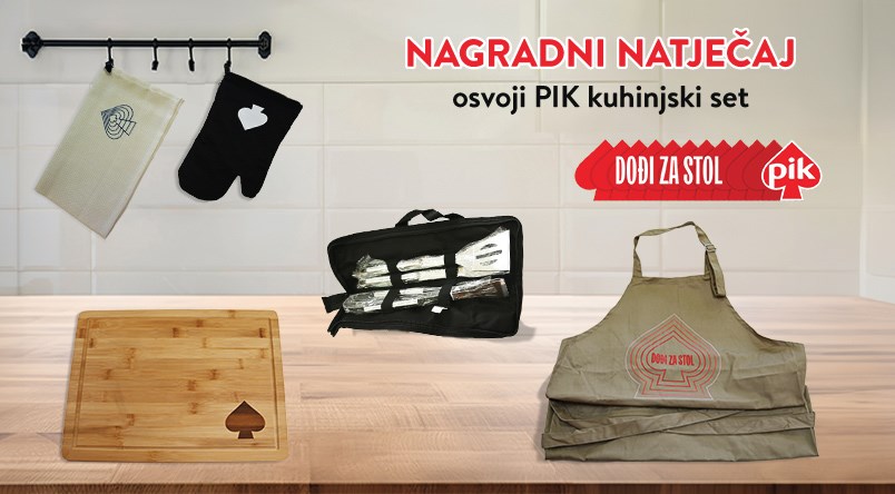 Nagradni natječaj „Osvoji PIK kuhinjski set“ 